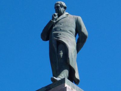 The Statue of Domingo Faustino Sarmiento