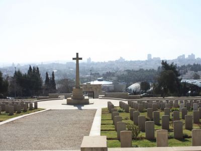 British Military Cemetery on Mount Scopus