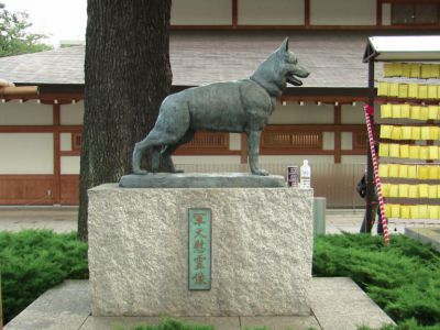 The Horse, Dog and Pigeon Statues