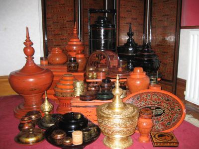 Lacquerware and Books