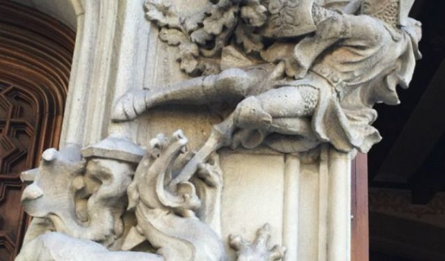 Gaudi Architecture Tells a Story in Barcelona