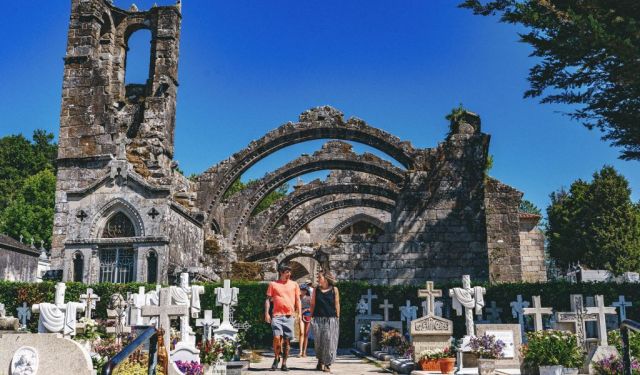 The Enchanting Coastal Town of Cambados in Galicia, Spain