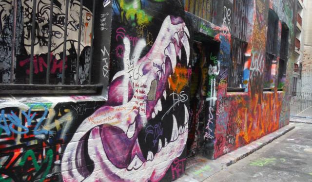 Hoiser Lane in Melbourne