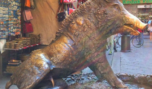 The Bronze Pig of Florence