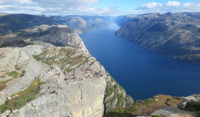 Stavanger and the Pulpit Rock