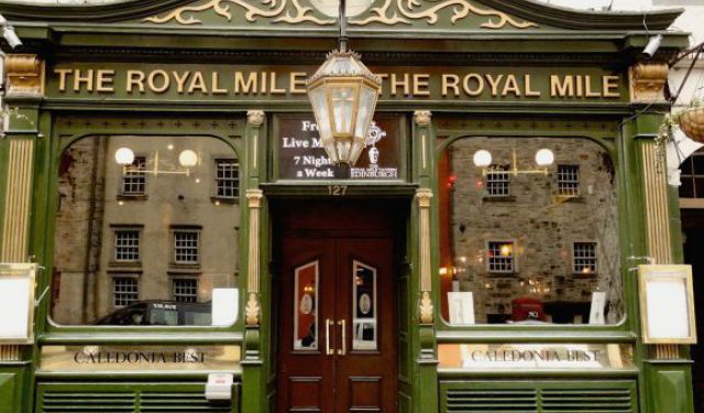 Pubs on 'n Around Royal Mile in Edinburgh