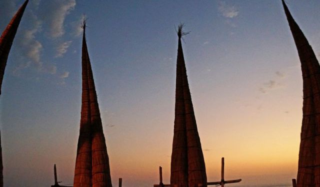 The Beach Town of Huanchaco, Peru