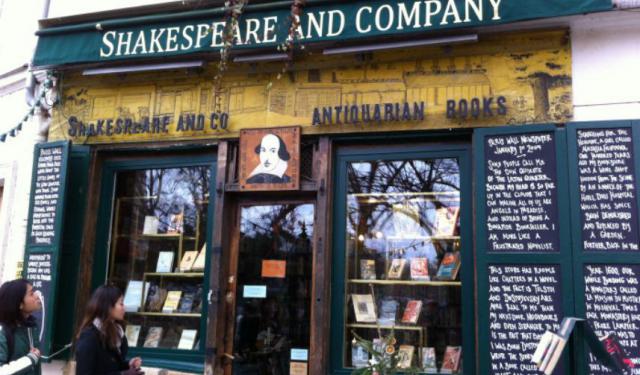 Shakespeare and Company in Paris