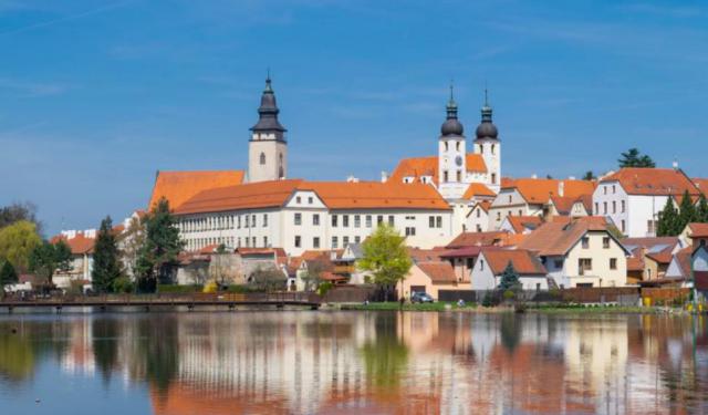 Admiring the Pretty Town of Telc, Czech Republic