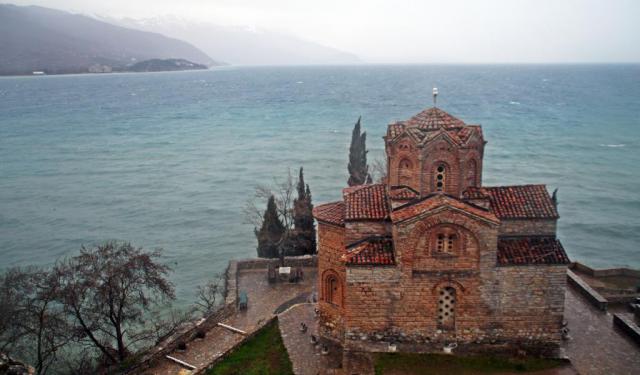 To the Summer City of Ohrid in Extreme Wind and Rain