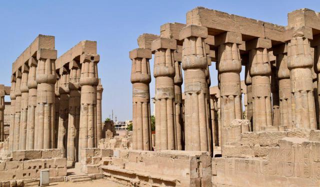 Visiting Edfu and Luxor Temple, Luxor, Egypt (B)