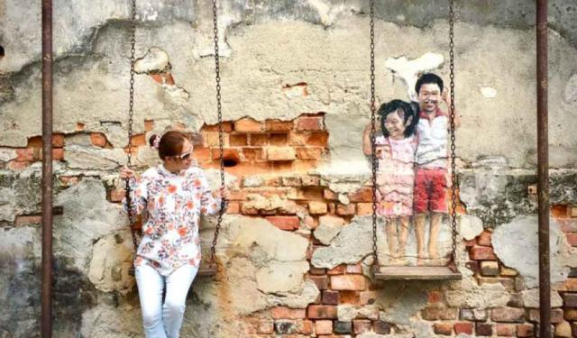 Penang Street Art Map (Malaysia)