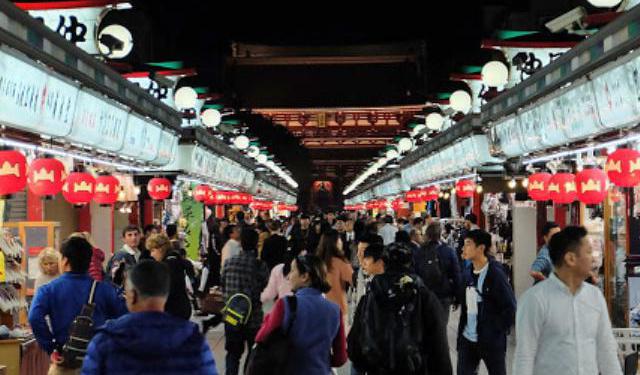 Food for the Eyes and Food for the Mouth at Asakusa