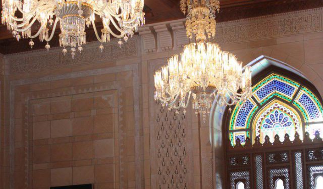 Getting Papped at the Grand Mosque, Muscat