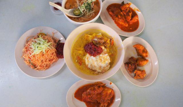 Breakfast, Lunch and Dinner in Malacca