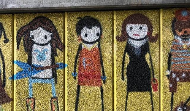 Graffiti and Mosaics: Street Art of the South Bank, London