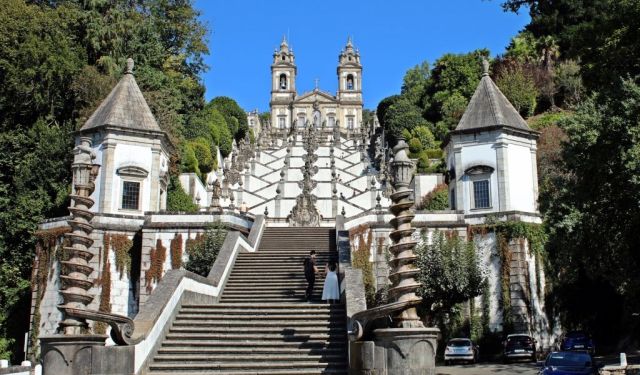Bom Jesus and Other Sites in Braga, Portugal