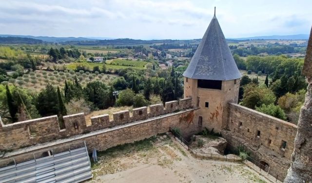Walking the Ramparts of Carcassonne