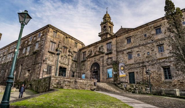 The Historic Old Town of Santiago de Compostela, Spain