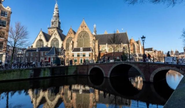 Exploring the Red Light District in Amsterdam