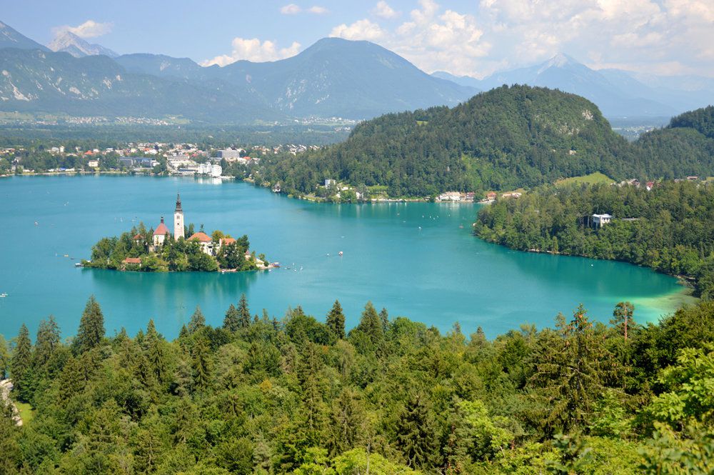 Lake Bled Slovenia's Most Famous Attraction, Bled, Slovenia (B)