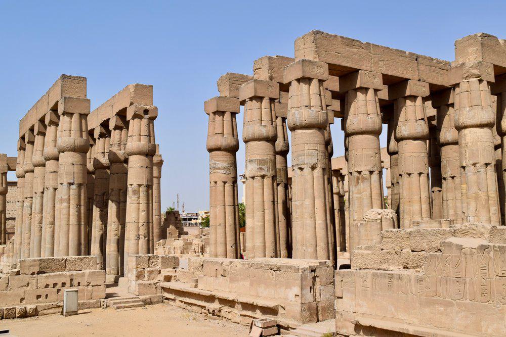 Visiting Edfu and Luxor Temple, Luxor, Egypt (B)