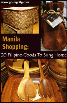 Manila Shopping: 20 Filipino Goods To Bring Home