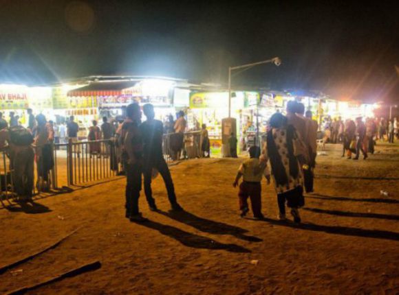 Juhu Beach Food Stalls