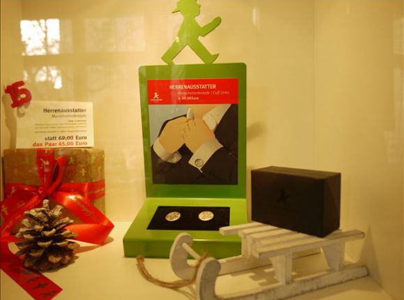 Ampelmann Cufflinks and Cookie Cutters