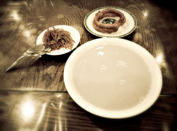 Mung Bean Milk (Dou Zhi, 豆汁)