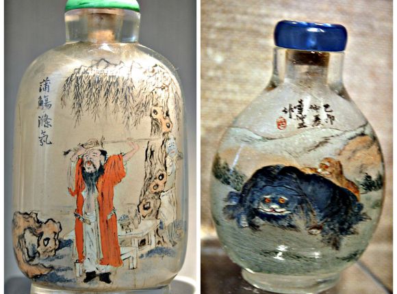 “Inside Painted” Snuff Bottles