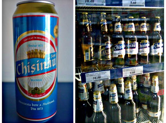 “Chisinau” Beer (Blonda, Aurie, Draft)