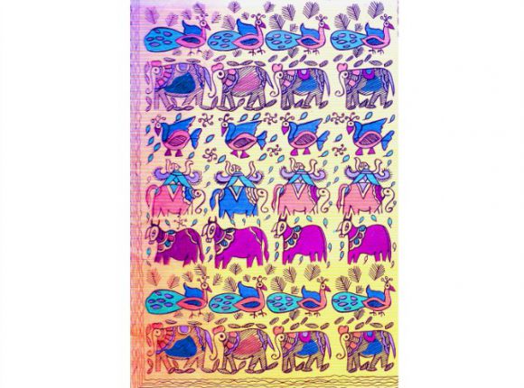 Unique Hand-Made Collection of Madhubani Paintings