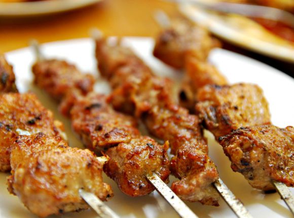 Lamb Kebabs ( yangrou Chuan’r, 羊肉串 )