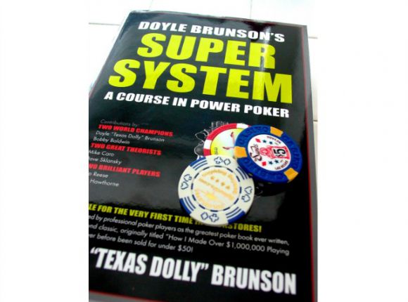 Autographed Copy of Doyle Brunson’s Super System