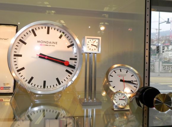 Mondaine Railway Clock