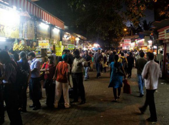 Food Street near Cross Maidan