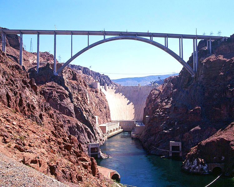 Hoover Dam, Boulder City, Nevada (A)
