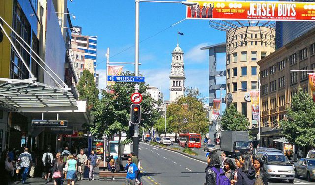 Queen Street and Downtown Shopping Walk, Auckland