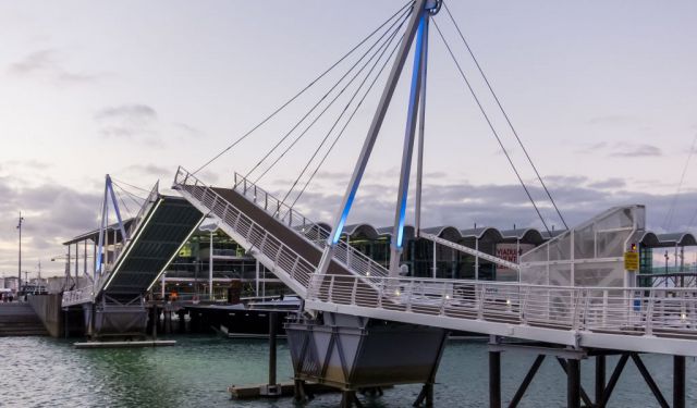 Westhaven and Viaduct Harbour Walk, Auckland
