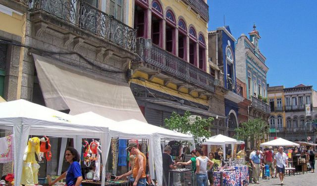 Lavradio Street Area Antiques, Rio de Janeiro