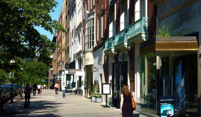 Back Bay Shopping, Boston