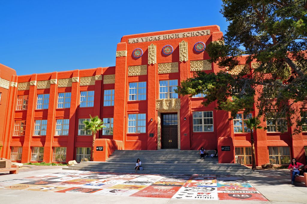 High School Historic District Walking Tour, Las Vegas, Nevada