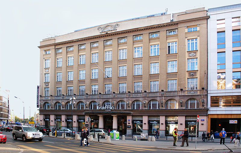 Downtown Shopping Walk, Warsaw, Poland