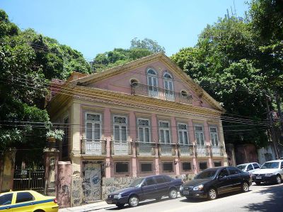 Private College Vicente Neighborhood Cosme Velho Rio Janeiro Stock