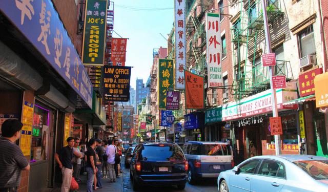 Sidewalk Shopping ~ Chinatown, NYC