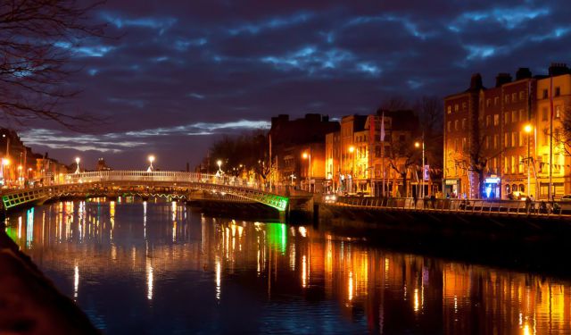 A Walk Along Liffey River