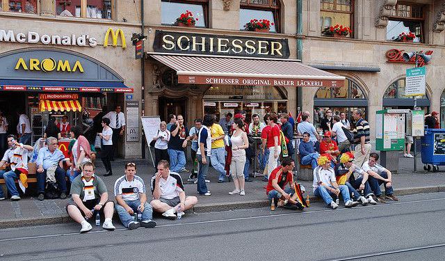 Basel Old Town Shopping Walk
