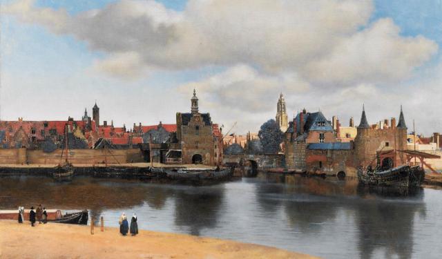 Johannes Vermeer's Delft Walk, Delft