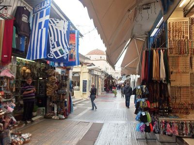Pandrossou Street Market, Athens